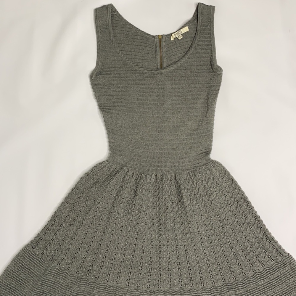 B.B. Dakota Gray Wool Blend Sleeveless Dress XS - Picture 10 of 11